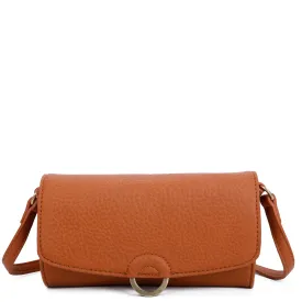 Agnes Wallet Crossbody - Cognac