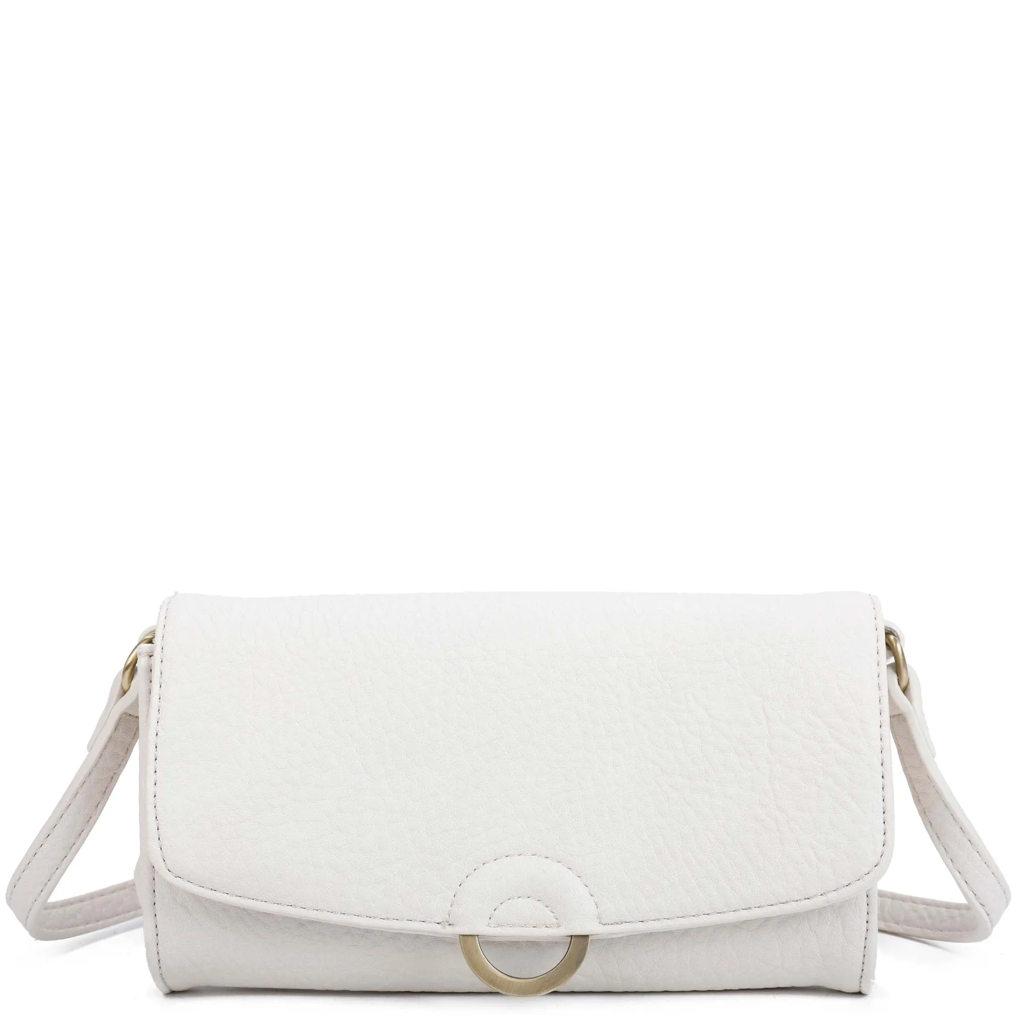 Agnes Wallet Crossbody - Cream