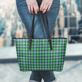 Arbuthnot Ancient Tartan Leather Tote Bag