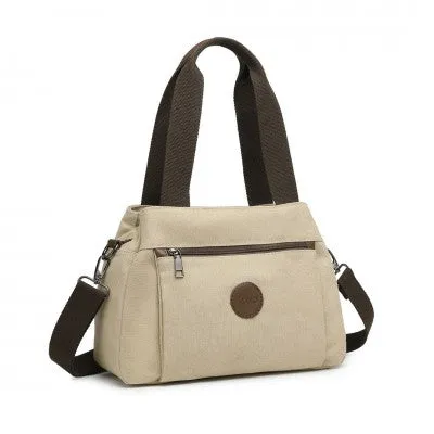 Canvas Multi-Functional Crossbody Baby Bag (Available in Black/Brown/Green/Grey/Khaki)