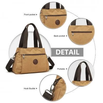 Canvas Multi-Functional Crossbody Baby Bag (Available in Black/Brown/Green/Grey/Khaki)