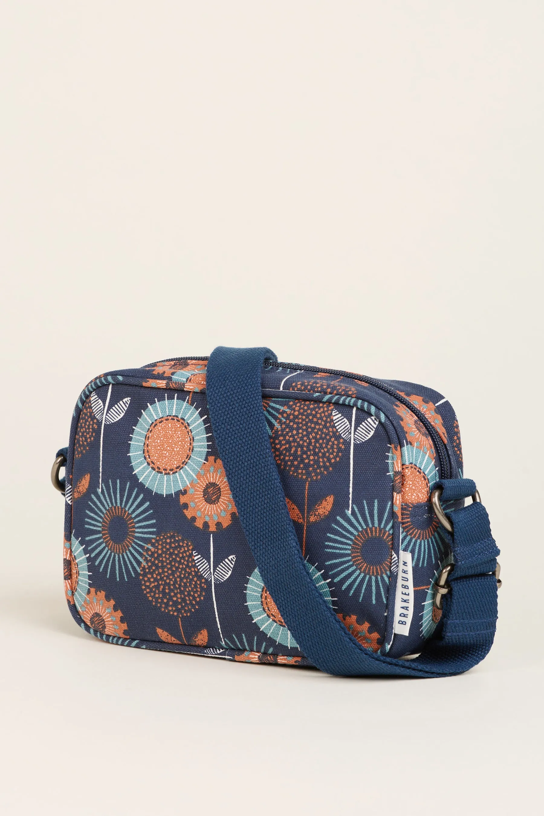 Freya Print Medium Camera Crossbody Bag