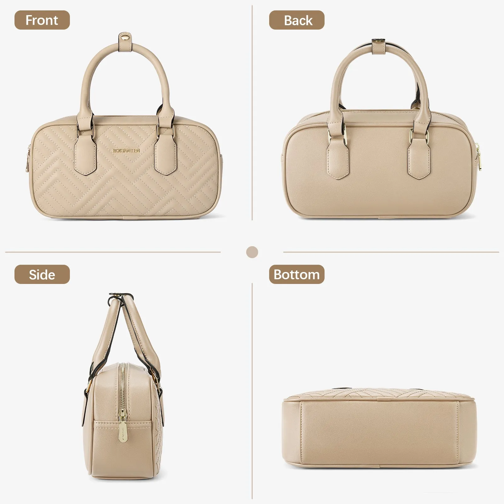 Harper Jones Quilted Handbag – Versatile Elegance for Every Occasion