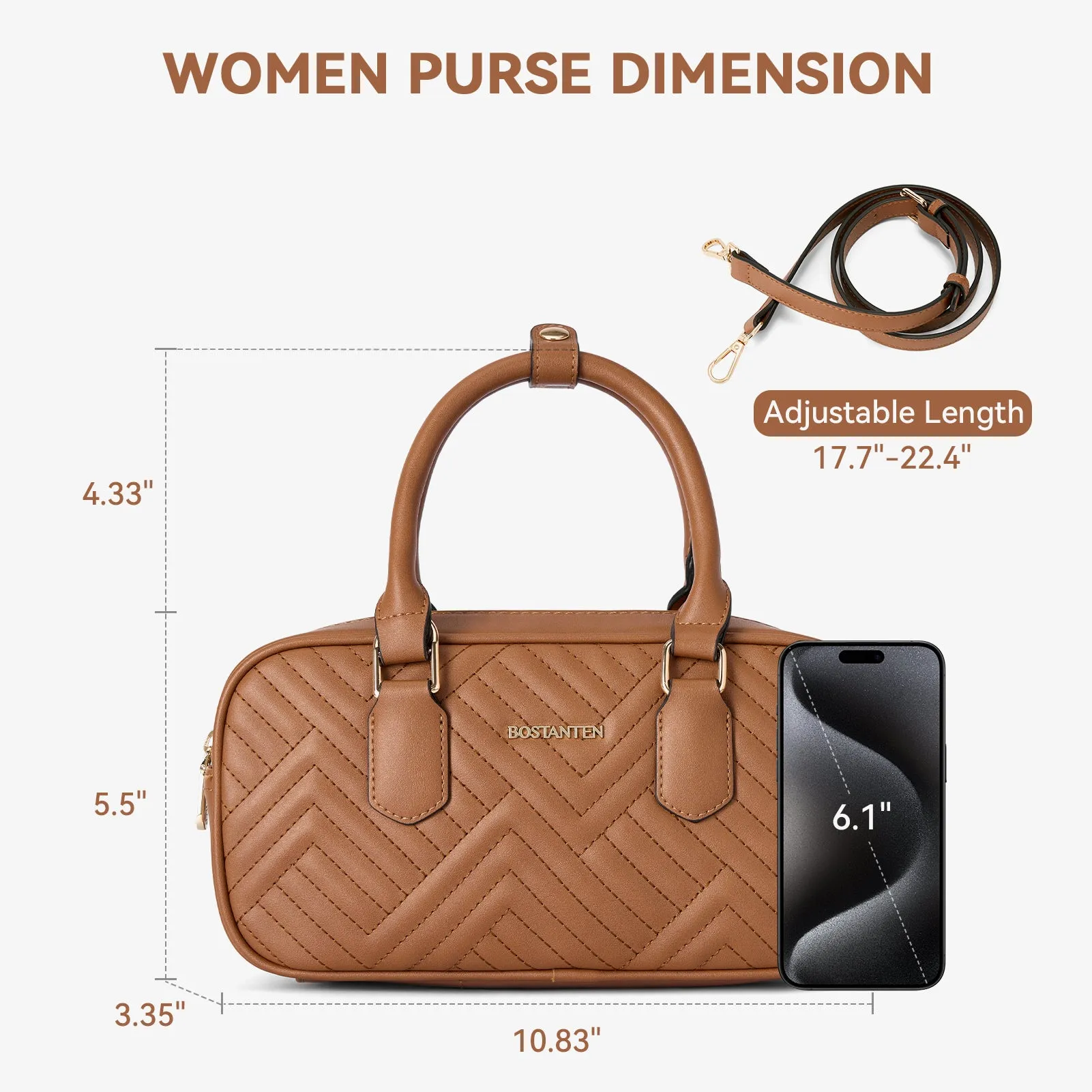 Harper Jones Quilted Handbag – Versatile Elegance for Every Occasion