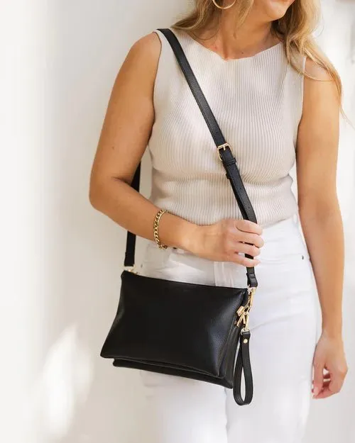 JOSIE CROSSBODY BAG BLACK