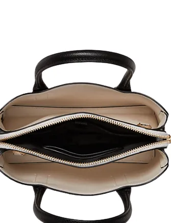 Kate Spade New York Margaux Embossed Scribble Flora Mini Satchel