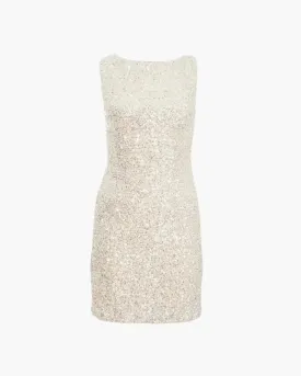 Laurana – Bow detail – Sequin mini dress