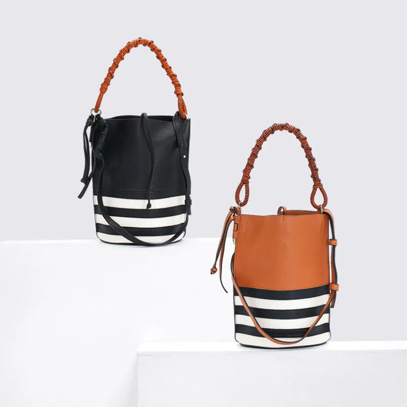 Leather Bucket Bag, Womens Bag, Everyday Bag