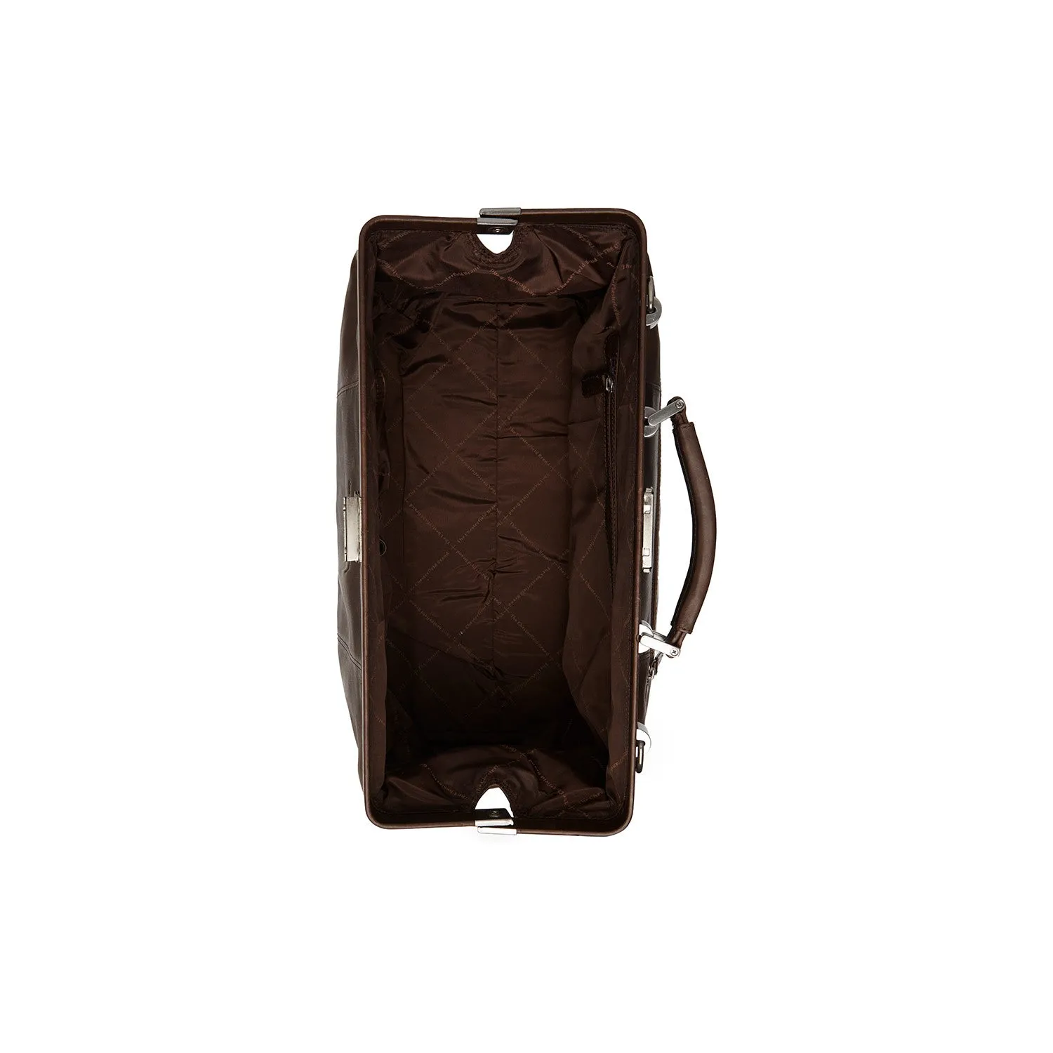 Leather Weekend Bag Brown Texel