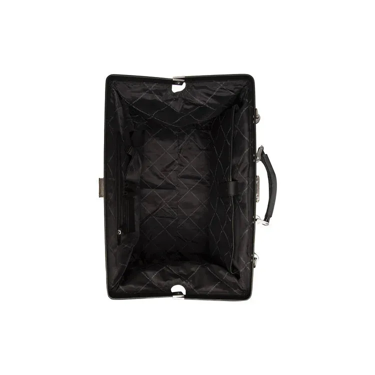Leather Weekend Bag - The Chesterfield Brand Corfu Black