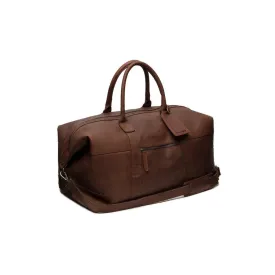 Leather Weekend Bag - The Chesterfield Brand Portsmouth Brown