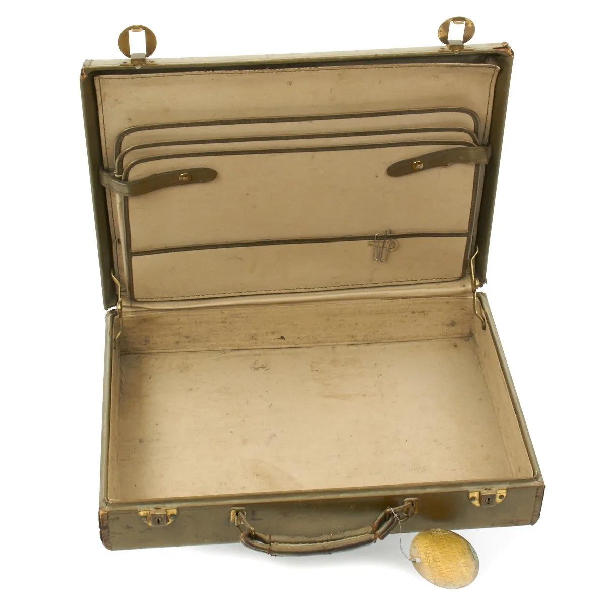 Original U.S. WWII Pearl Harbor USS Tautog SS-199 Executive Officer Briefcase