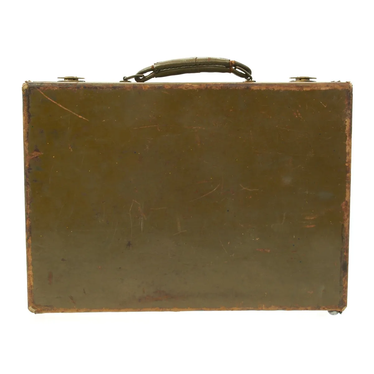 Original U.S. WWII Pearl Harbor USS Tautog SS-199 Executive Officer Briefcase
