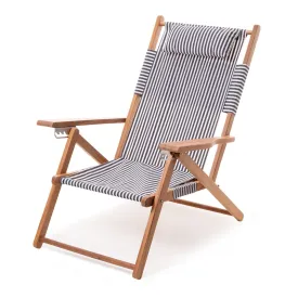 The Tommy Chair - Lauren's Navy Stripe