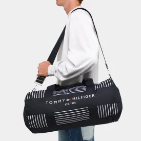 Tommy Hilfiger Primo Stripe HP Duffle Navy / White