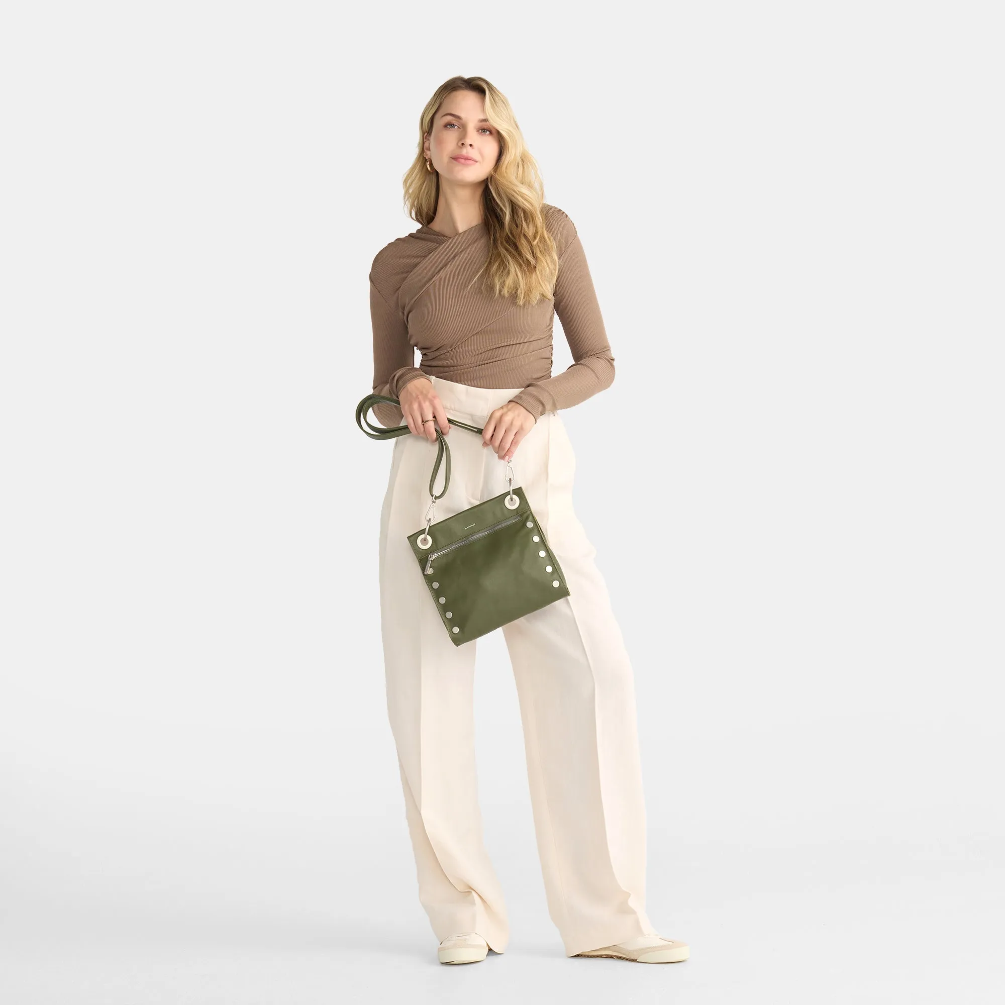 Tony | Landscape Green/Brushed Silver | Med