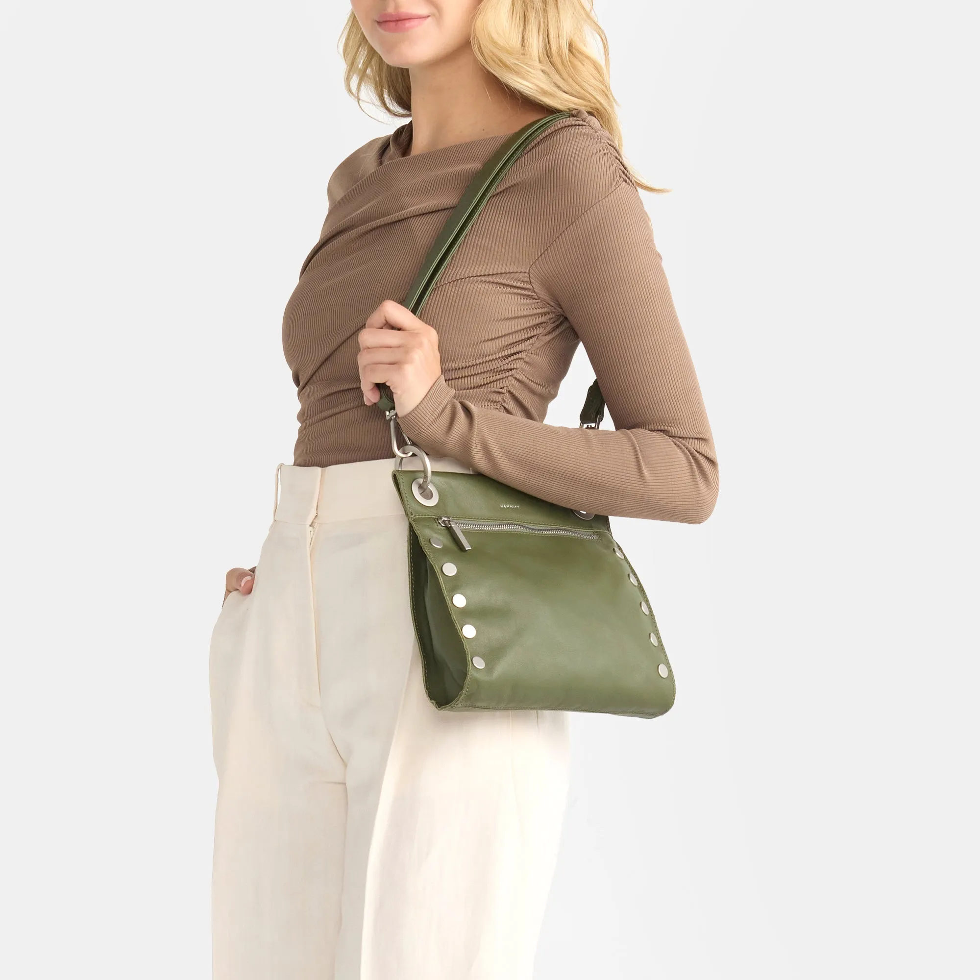 Tony | Landscape Green/Brushed Silver | Med